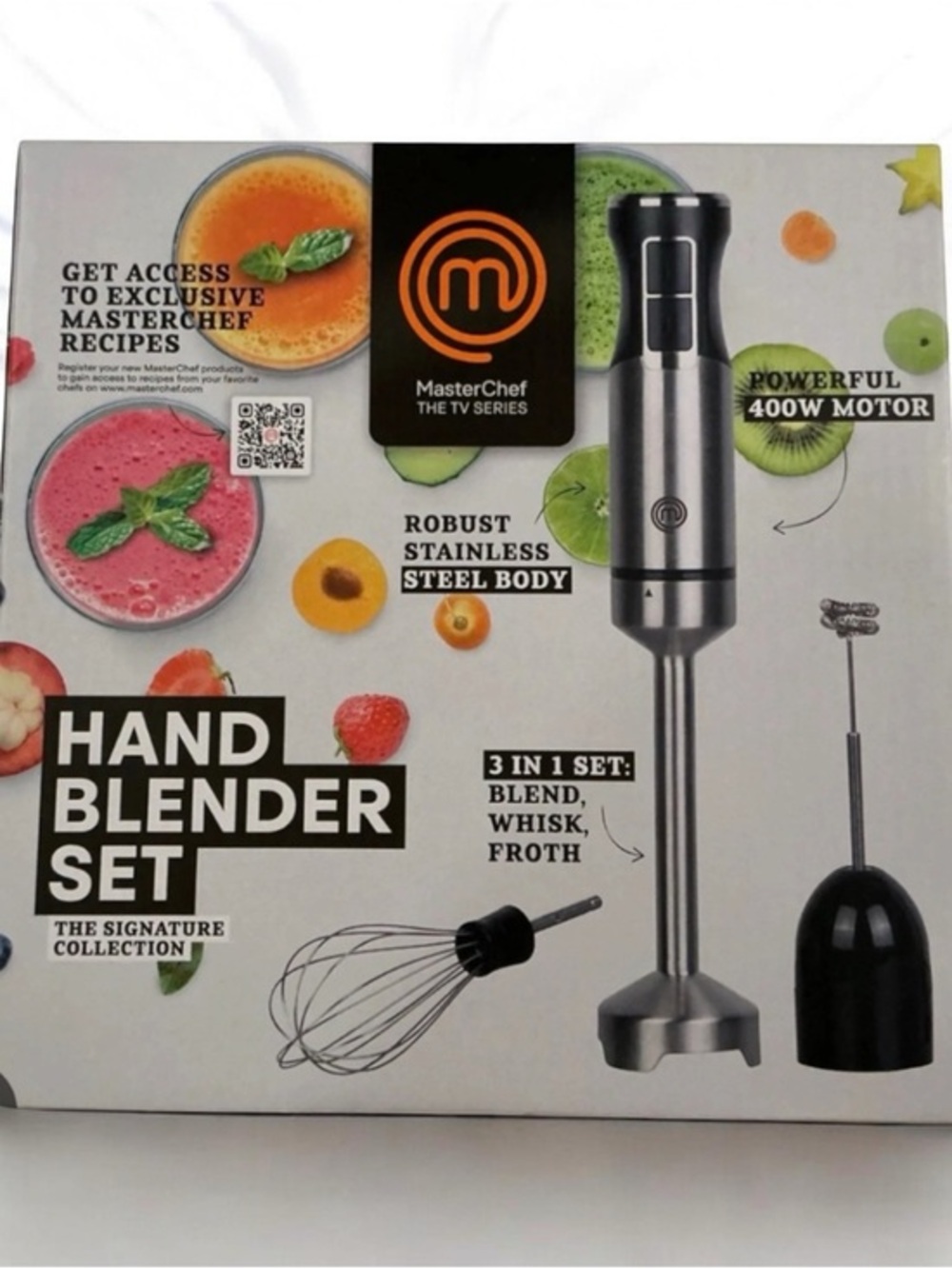 MasterChef the TV Series Hand Blender Set NIB